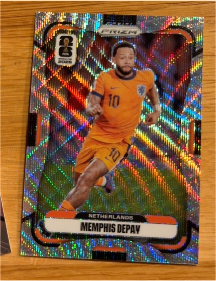 2026 Panini Prizm FIFA World Cup #307 Memphis Depay — front