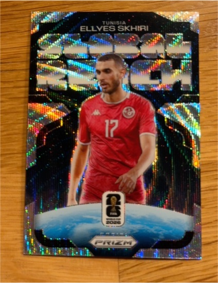 2026 Panini Prizm FIFA World Cup #20 Ellyes Skhiri — front
