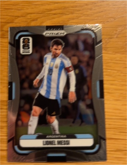 2026 Panini Prizm FIFA World Cup #10 Lionel Messi — front