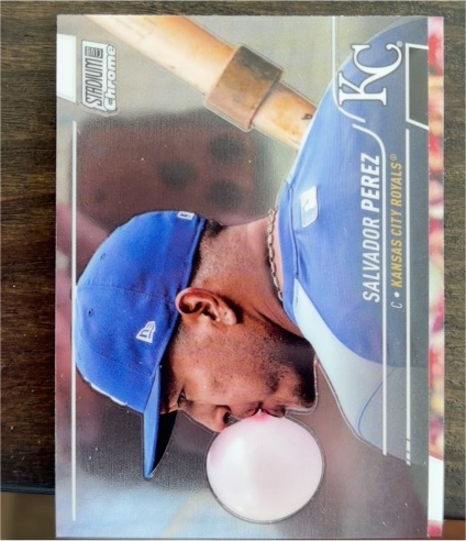 2022 Topps Stadium Club Chrome #69 Salvador Perez — front