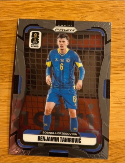 2026 Panini Prizm FIFA World Cup #472 Benjamin Tahirovic — front