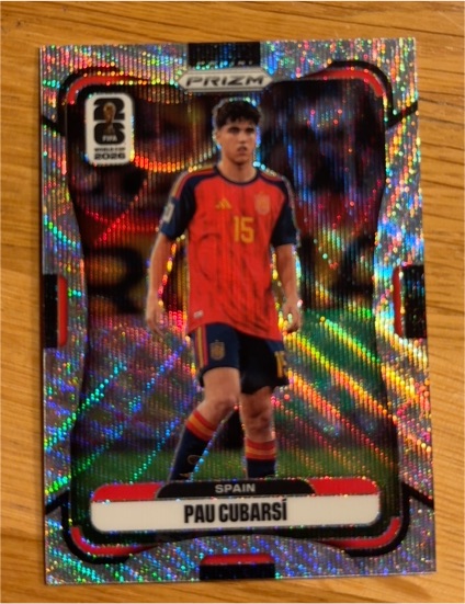2026 Panini Prizm FIFA World Cup #65 Pau Cubarsi — front