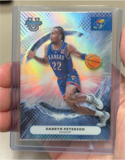 2025-26 Bowman Best University #10 Darryn Peterson — front