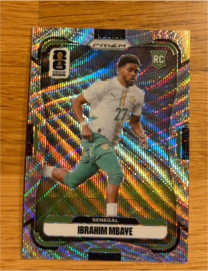 2026 Panini Prizm FIFA World Cup #405 Ibrahim Mbaye — front