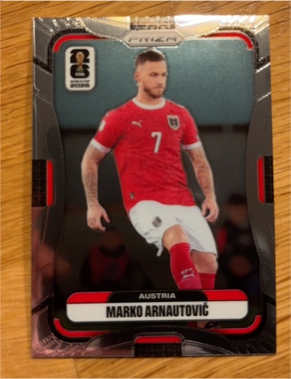 2026 Panini Prizm FIFA World Cup #149 Marko Arnautović — front