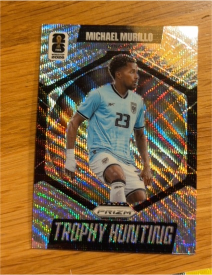 2026 Panini Prizm FIFA World Cup #16 Michael Murillo Trophy Hunting — front