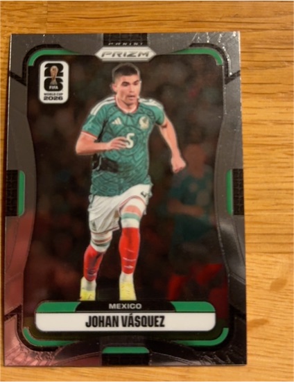 2026 Panini Prizm FIFA World Cup #285 Johan Vásquez — front