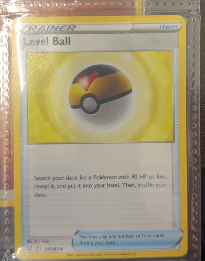 2021 Pokémon TCG Battle Styles #129 Level Ball — front