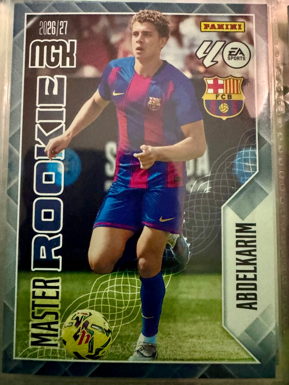2026/27 Panini Megacracks Master Rookie #27 Abdelkarim — front