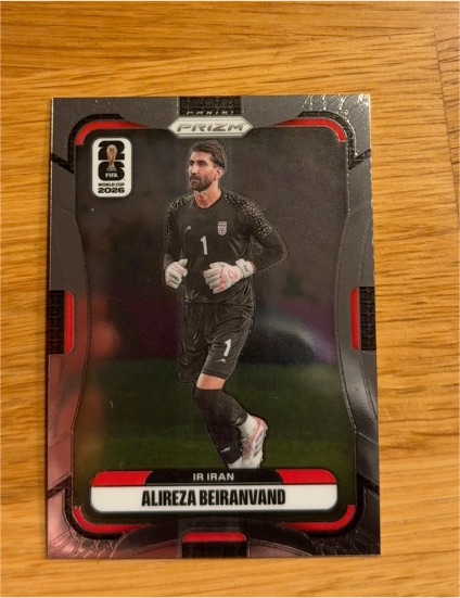 2026 Panini Prizm FIFA World Cup #244 Alireza Beiranvand — front