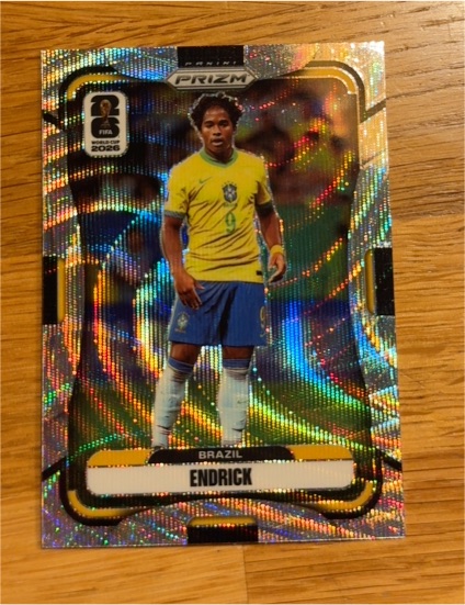 2026 Panini Prizm FIFA World Cup #92 Endrick — front