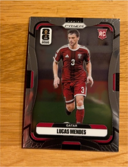 2026 Panini Prizm FIFA World Cup #378 Lucas Mendes — front