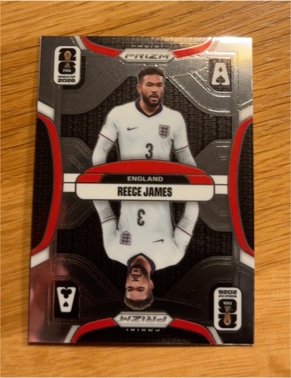 2026 Panini Prizm FIFA World Cup Aces #4 Reece James — front