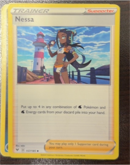2020 Pokémon Vivid Voltage #157 Nessa — front