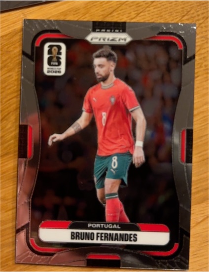 2026 Panini Prizm FIFA World Cup #353 Bruno Fernandes — front