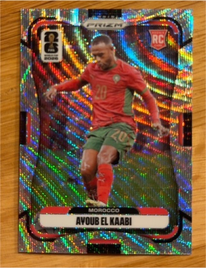 2026 Panini Prizm FIFA World Cup #301 Ayoub El Kaabi — front