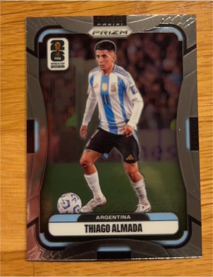 2026 Panini Prizm FIFA World Cup #11 Thiago Almada — front