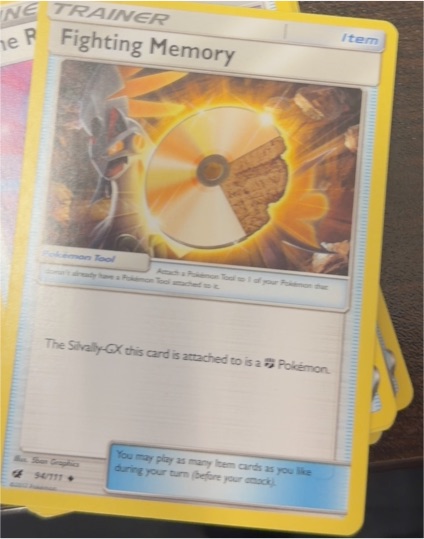 2017 Pokémon Crimson Invasion #94 Fighting Memory — front