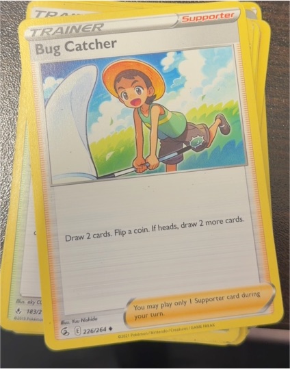 2022 Pokémon Fusion Strike #226 Bug Catcher — front