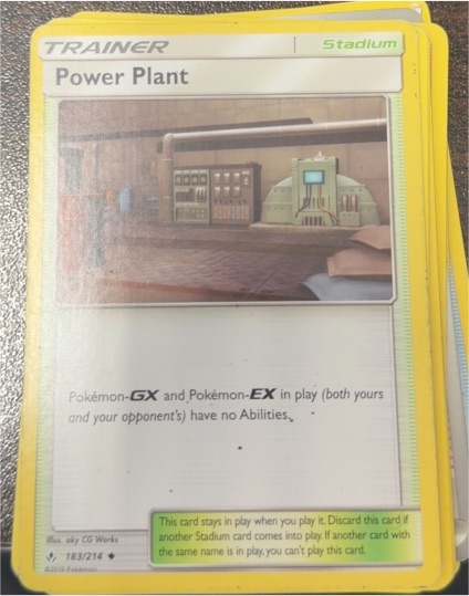 2019 Pokémon TCG SM Unbroken Bonds #183 Power Plant — front