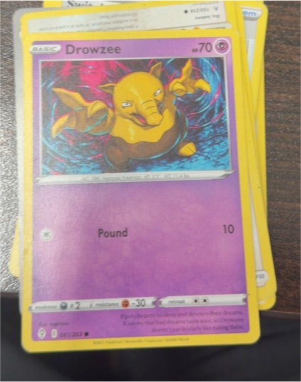 2021 Pokémon SWSH07: Evolving Skies #61 Drowzee — front