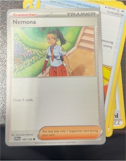 2023 The Pokémon Company Scarlet & Violet SV01 #180 Nemona — front