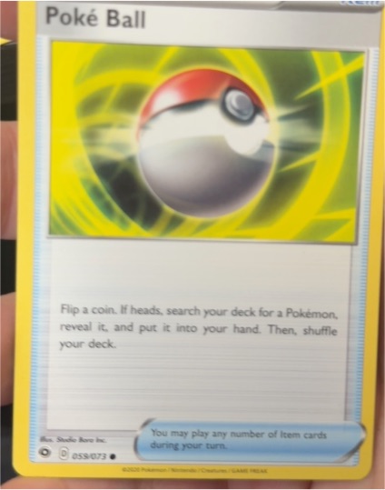 2020 Pokémon Champions Path #59 Poke Ball — front
