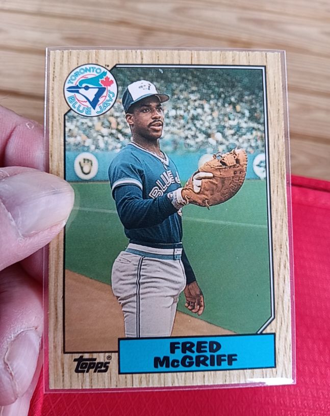 1987 Topps Traded #74T Fred McGriff — front