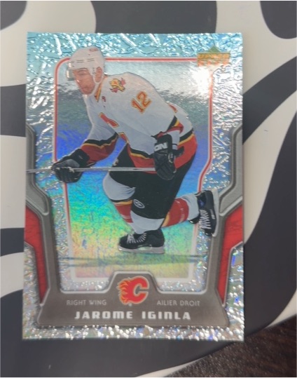 2007-08 Upper Deck McDonald's #43 Jarome Iginla — front