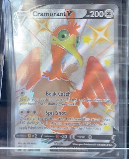 Pokémon TCG Cramorant V SWSH086 — front