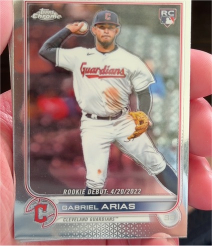 2022 Topps Chrome Update Series #USC14 Gabriel Arias — front