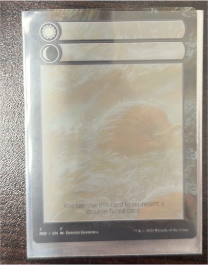 2021 Magic: The Gathering #7 Double-Faced Card Innistrad: Midnight Hunt — front