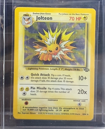 1999 Pokémon Jungle #20 Jolteon — front