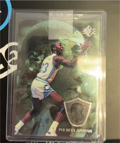 1998-99 Upper Deck SP Top Prospects #J10 Phi Beta Jordan Michael Jordan — front