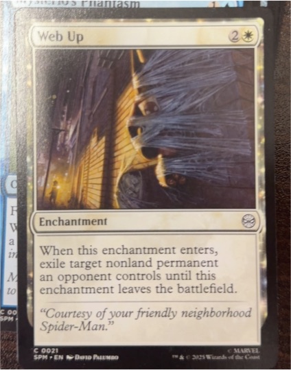 2025 Magic: The Gathering #21 Web Up — front