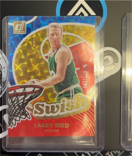 2025-26 Panini Donruss #6 Larry Bird Swish Insert — front