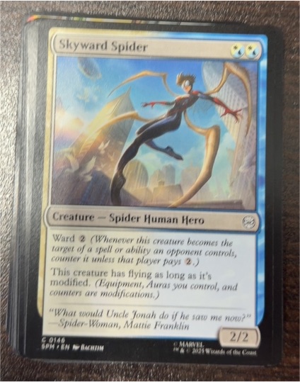 2025 Magic: The Gathering #146 Skyward Spider — front