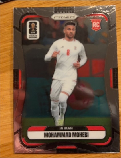 2026 Panini Prizm FIFA World Cup #246 Mohammad Mohebi — front