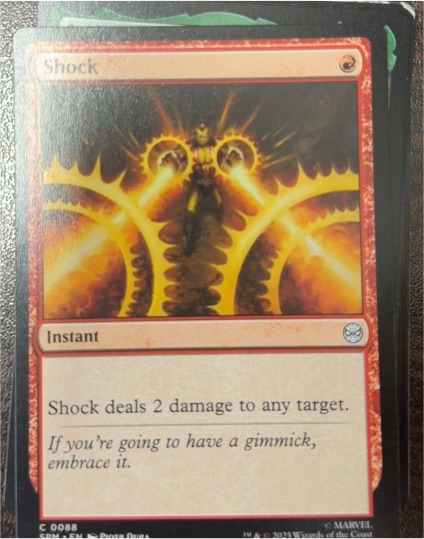 2025 Wizards of the Coast MTG #0088 Shock — front