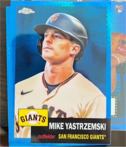2024 Topps Chrome #87 Mike Yastrzemski — front