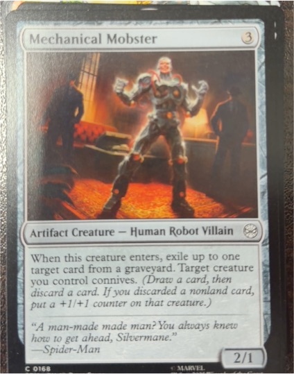 2025 Magic: The Gathering #168 Mechanical Mobster — front