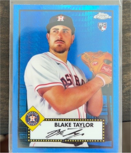 2021 Topps Chrome Platinum Anniversary #124 Blake Taylor — front