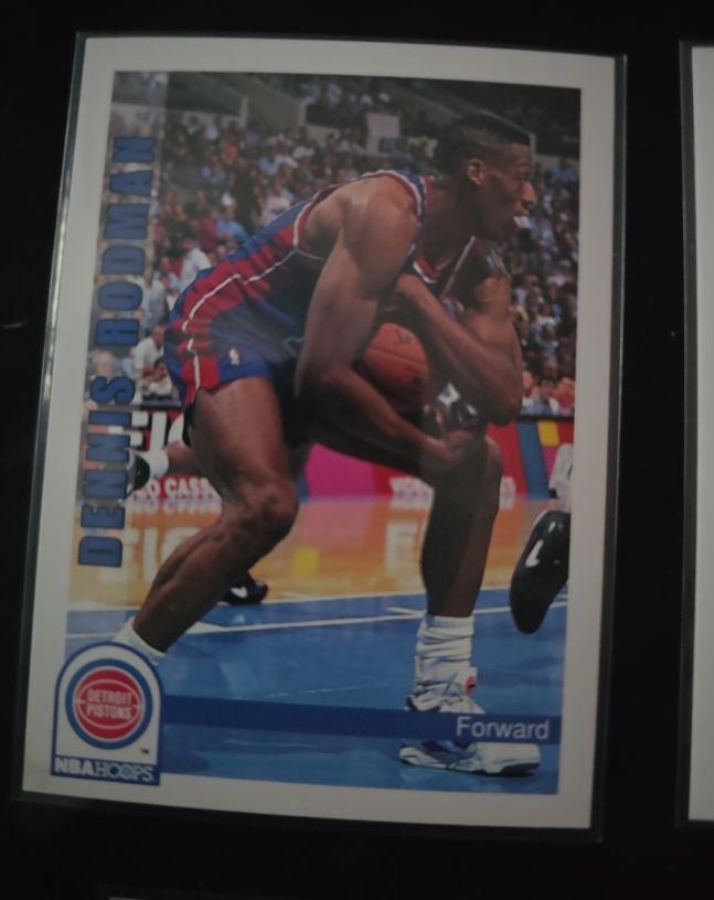 1992-93 NBA Hoops #66 Dennis Rodman — front