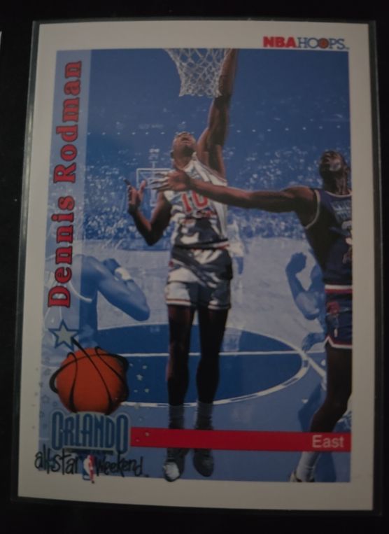 1992-93 NBA Hoops All-Star Weekend #302 Dennis Rodman — front