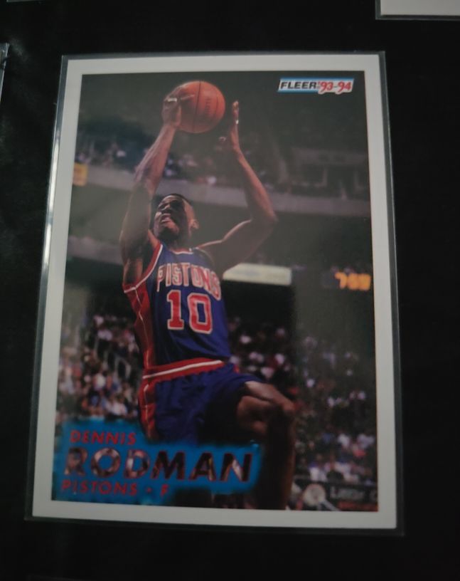 1993-94 Fleer #64 Dennis Rodman — front