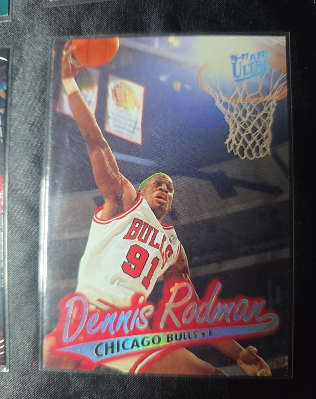 1996-97 Fleer Ultra #19 Dennis Rodman — front