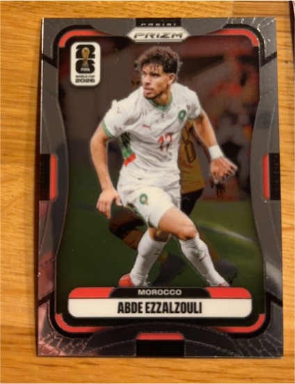 2026 Panini Prizm FIFA World Cup #302 Abde Ezzalzouli — front