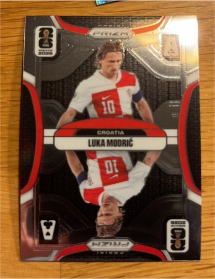 2026 Panini Prizm FIFA World Cup #7 Luka Modric Aces Croatia — front