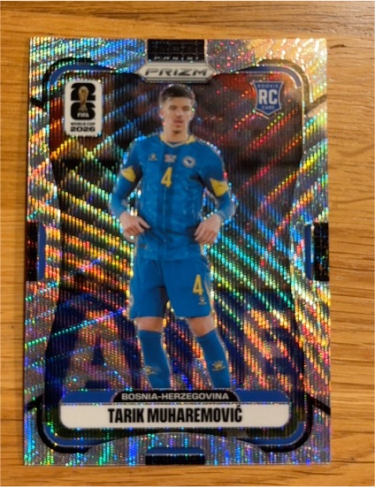 2026 Panini Prizm FIFA World Cup #474 Tarik Muharemovic — front