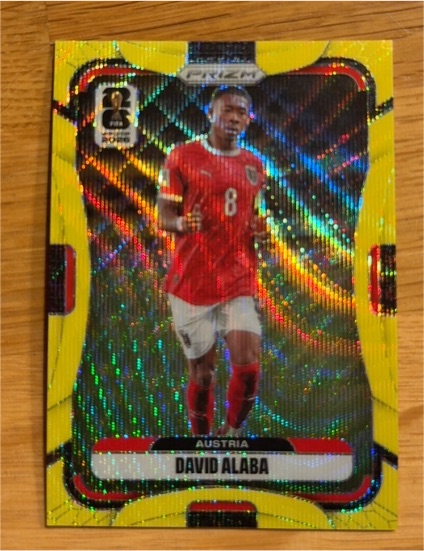 2026 Panini Prizm FIFA World Cup #146 David Alaba — front